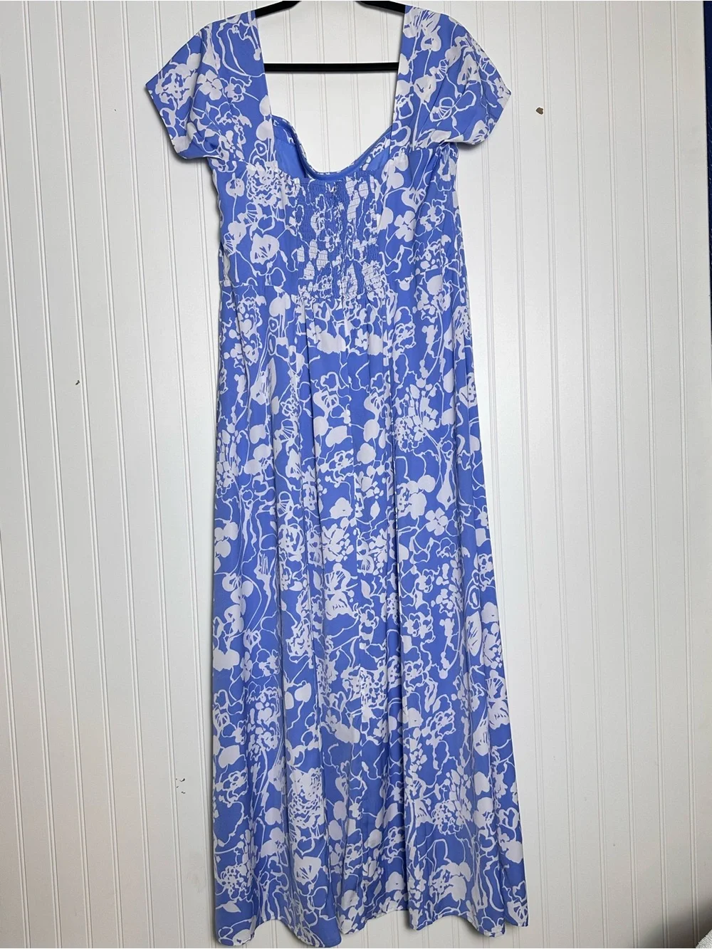 The Camille Off-The-Shoulder Maxi Dress Abercrombie & Fitch XL Floral Wedding